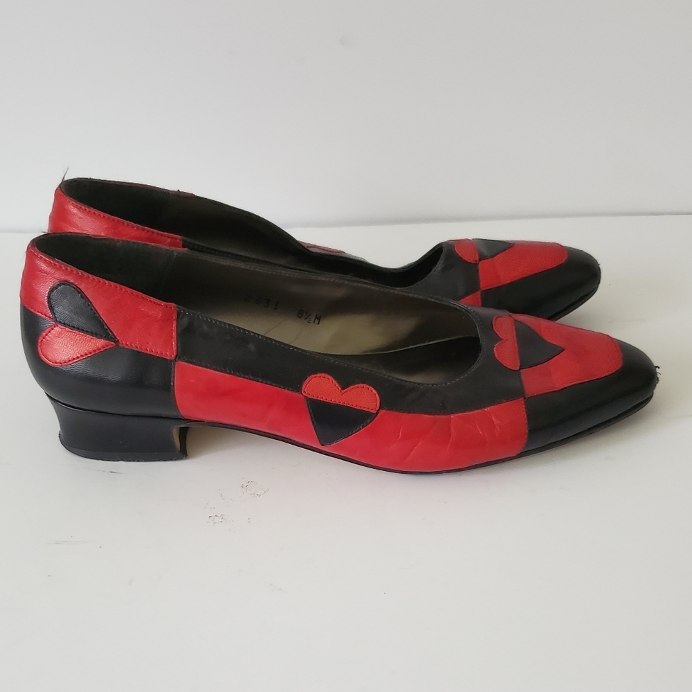 Vintage Margaret.J Queen of Hearts Shoe 8.5